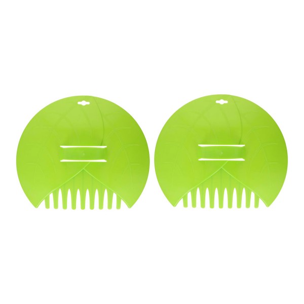 Rastrillo de hojas 36 x 31 x 8 cm 2 uds