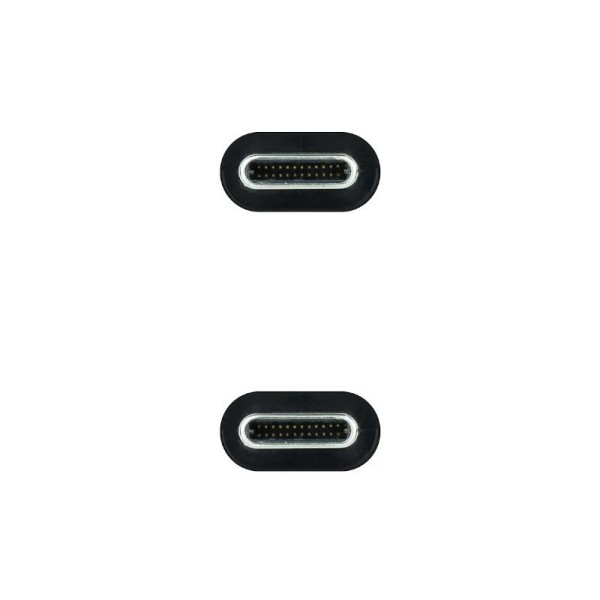 Nanocable cable usb 3.1gen2 5a usb-c/m-m 1,5 m